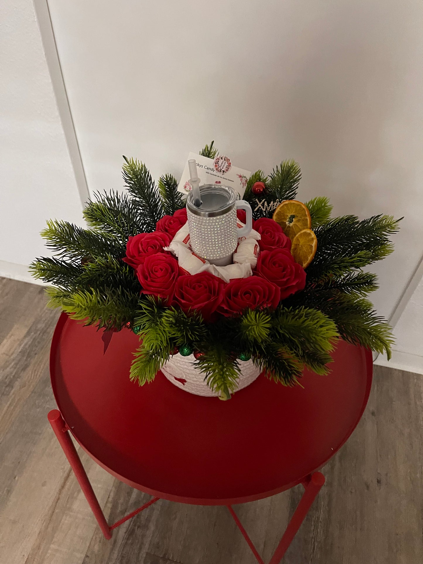 Winterzauber mit Seifenrosen und Raffaello