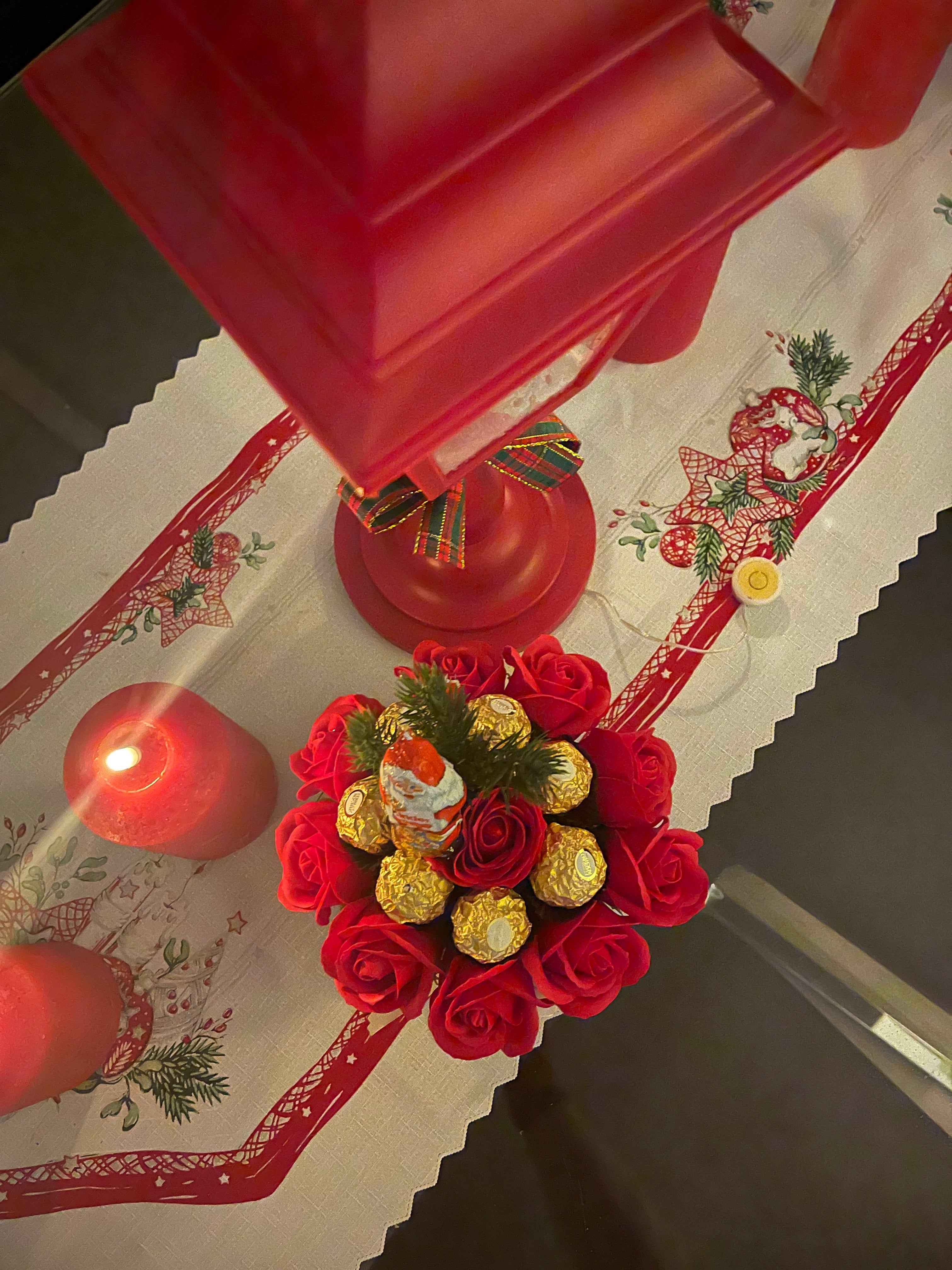 Rosen-Schokoladenbox