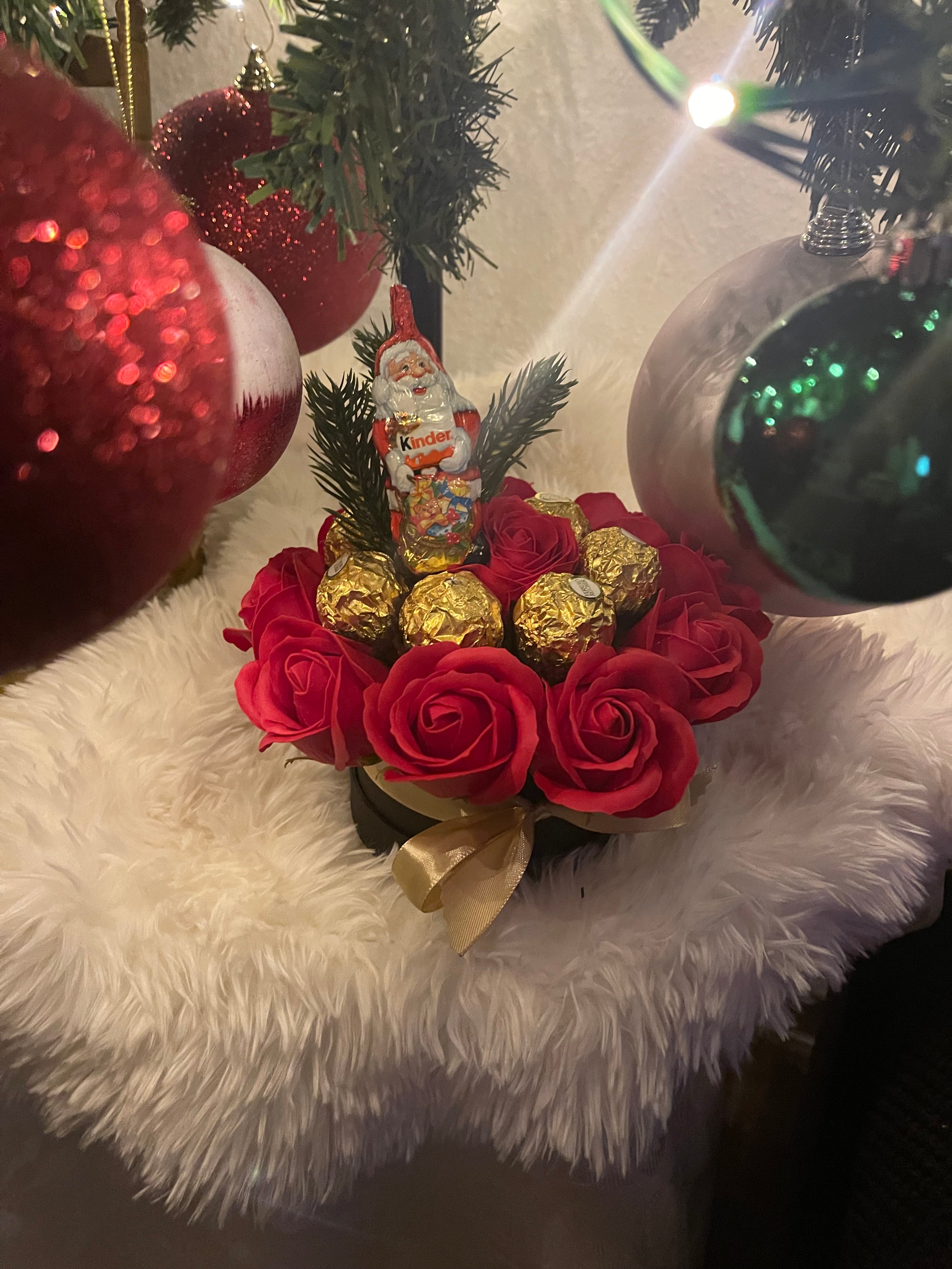 Rosen-Schokoladenbox