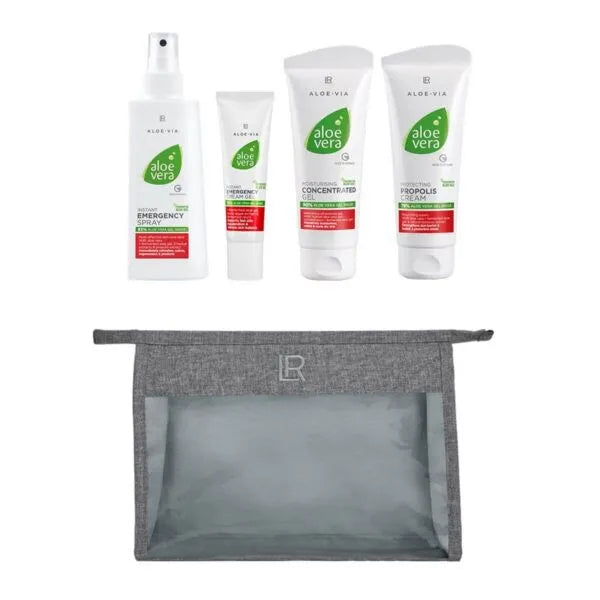 Geschenketasche mit SOS-Pflege Produkte