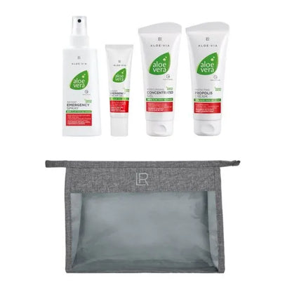 Geschenketasche mit SOS-Pflege Produkte