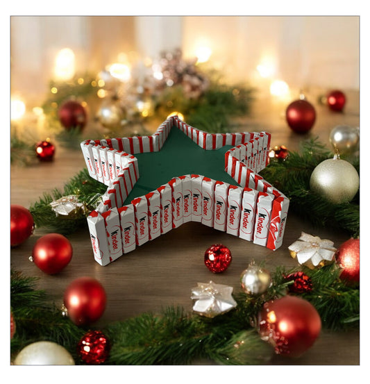 Kinderschokolade-Stern-Rohling ca. 35 cm- Einzigartiges Geschenk für Weihnachten