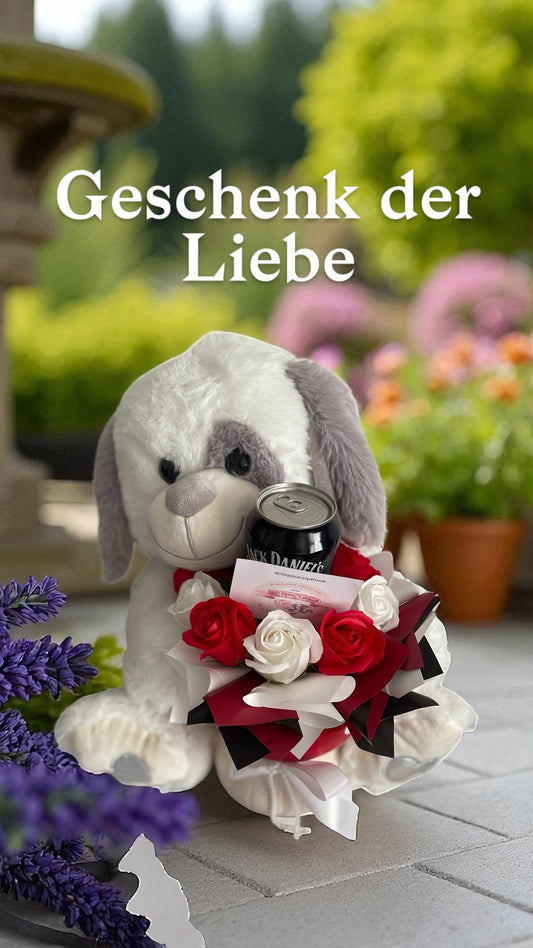 Kuschelfreund mit Seifenrosen