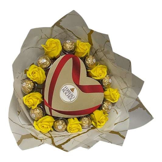 Geburtstagsstrauß Roche Herz