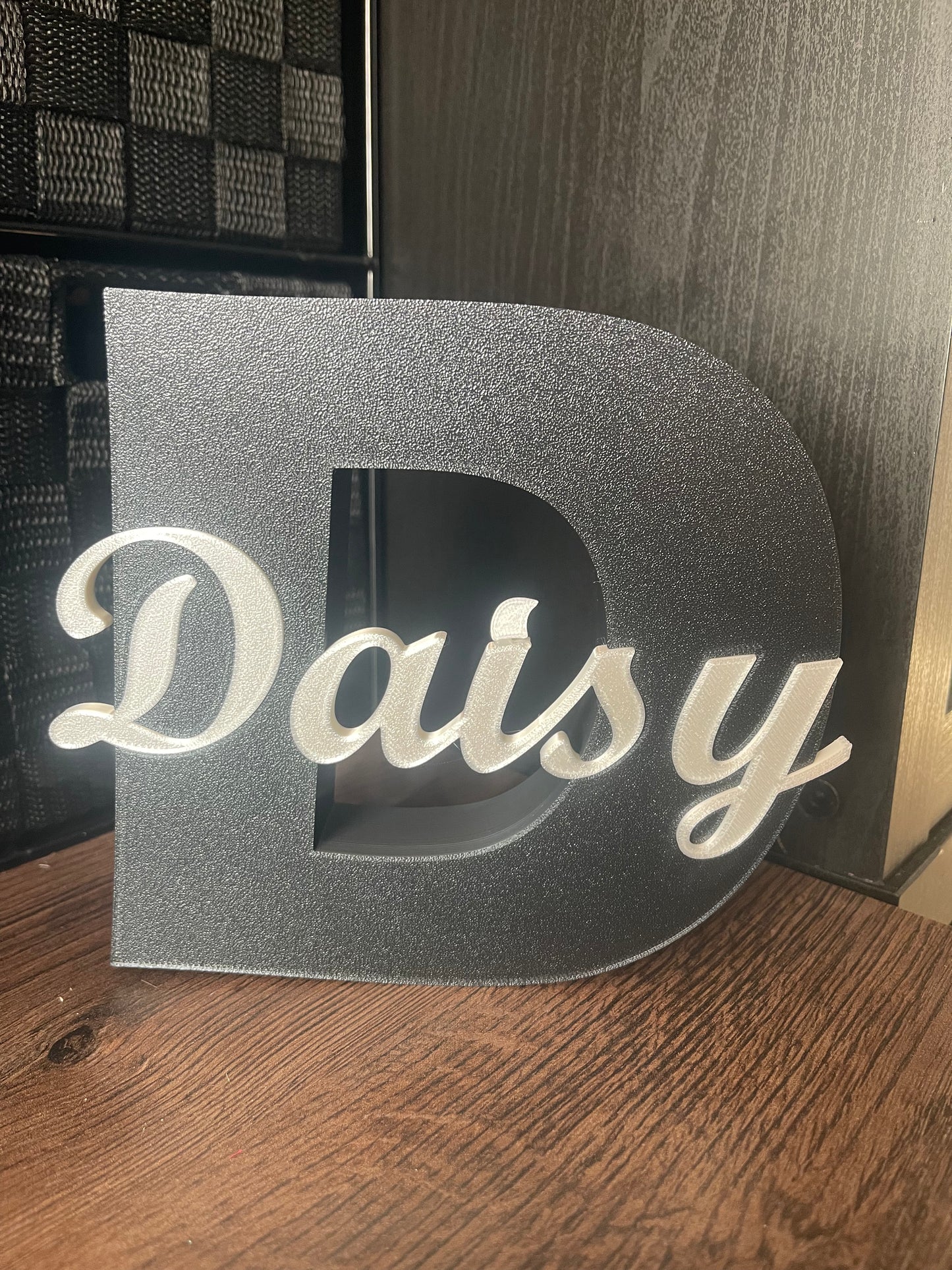 Dein Name im Fokus – Personalisierter 3D-Deko-Buchstabe