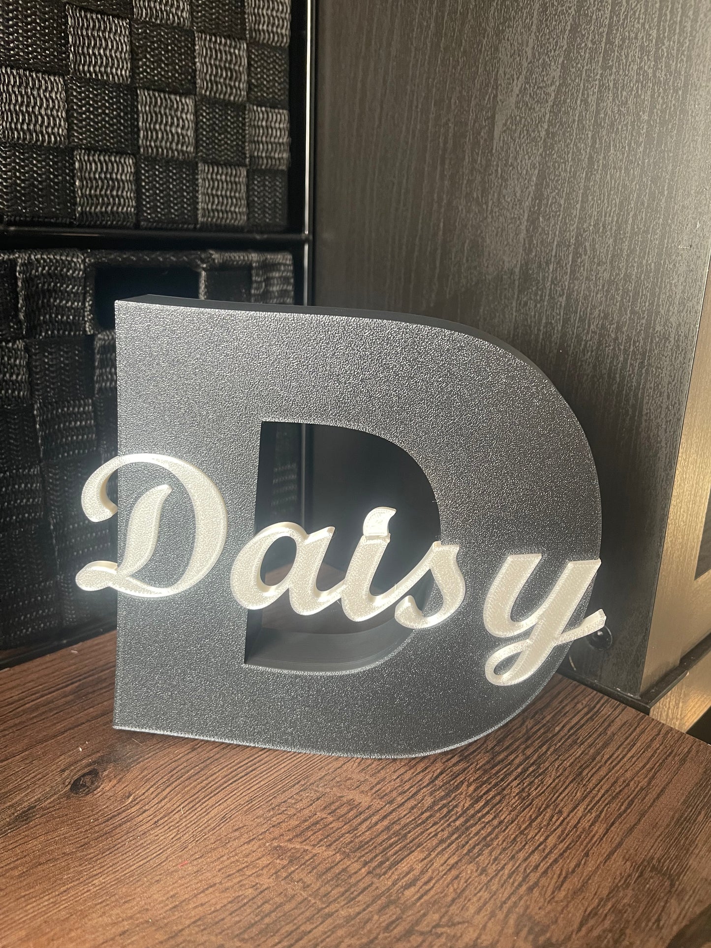 Dein Name im Fokus – Personalisierter 3D-Deko-Buchstabe
