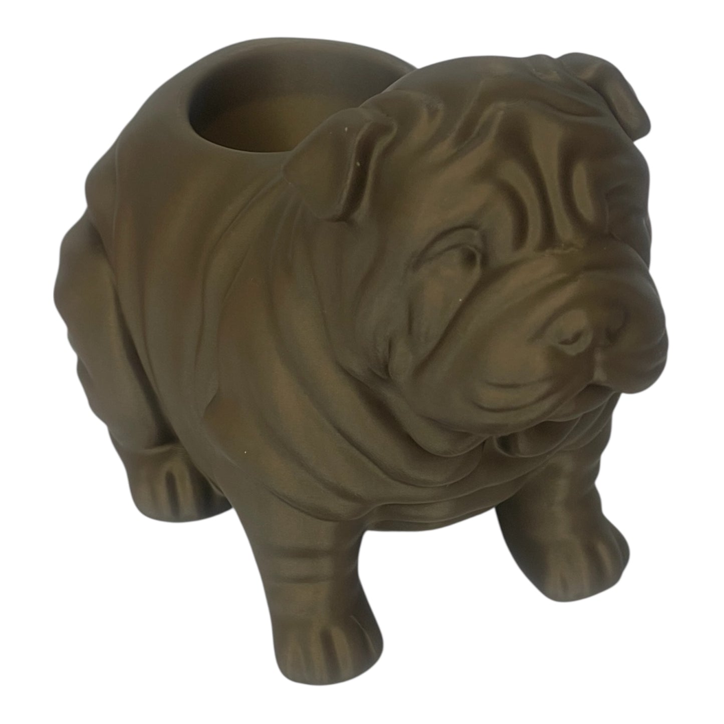Shar-Pei Teelichthalter aus dem 3D-Druck – Licht schenken, Pfoten helfen! 🐾🕯️