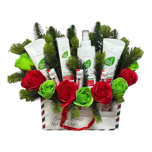 Geschenketasche mit SOS-Pflege Produkte