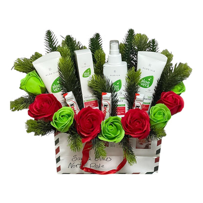 Geschenketasche mit SOS-Pflege Produkte