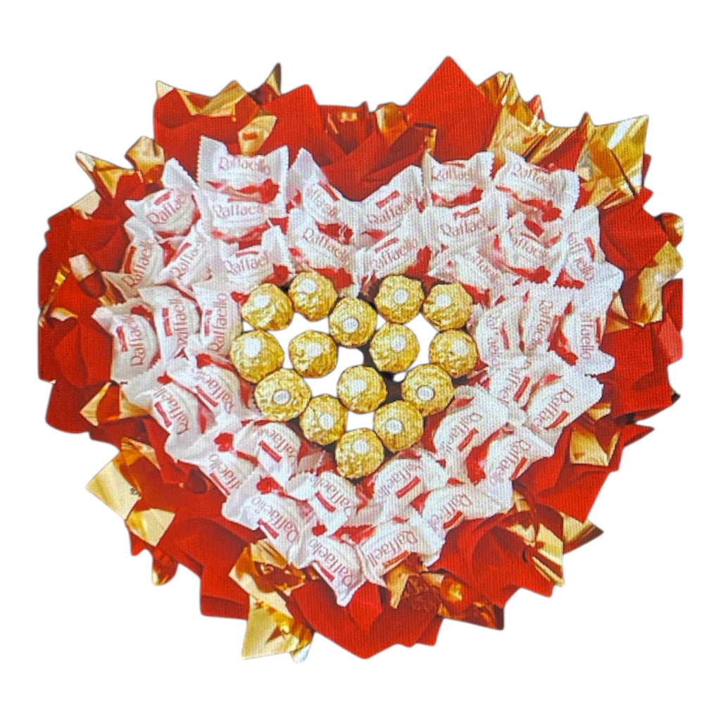 Pralienenstrauß Raffaello & Ferrero