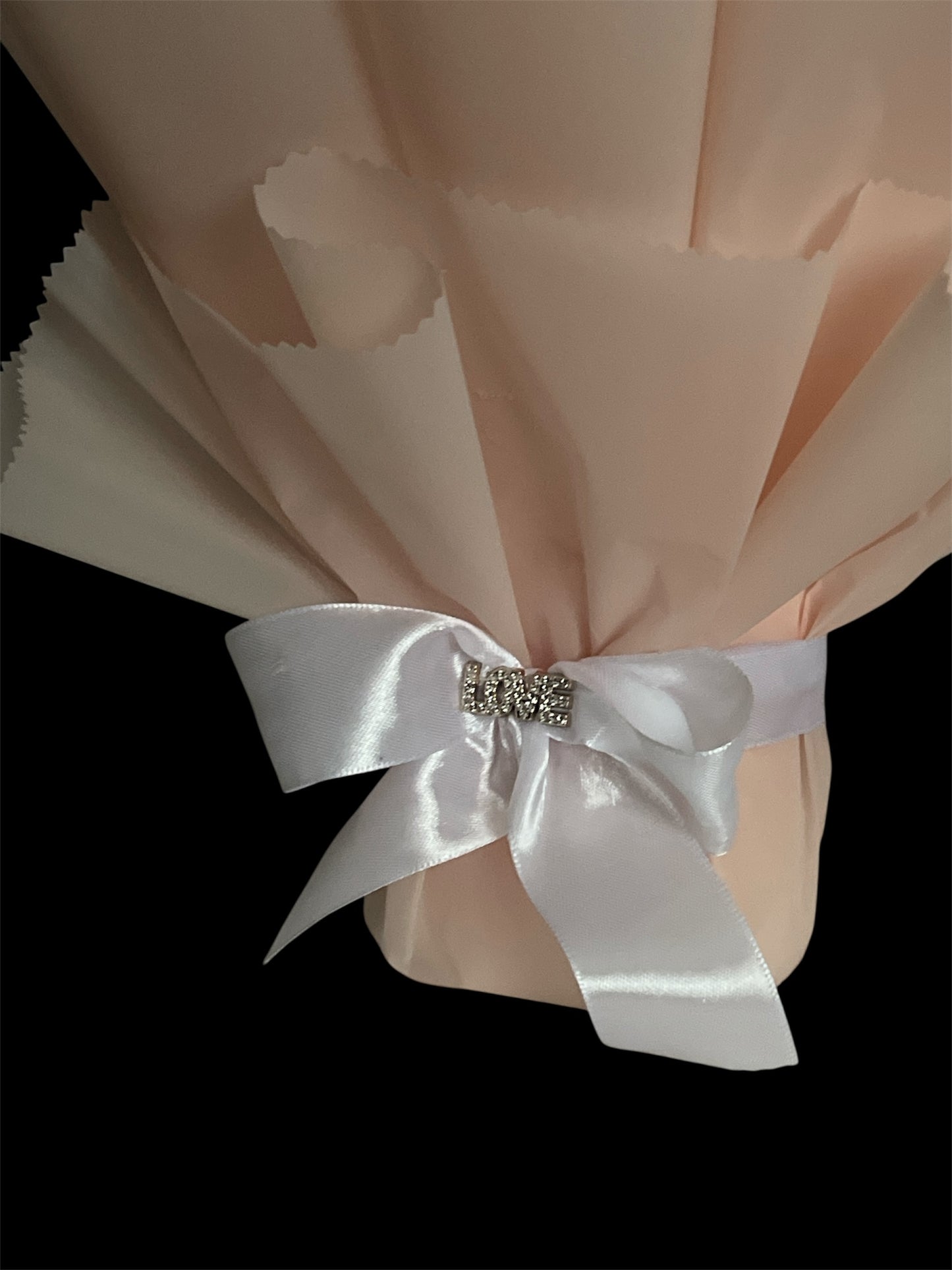 Pralinen-Bouquet 'Rosa Liebe'