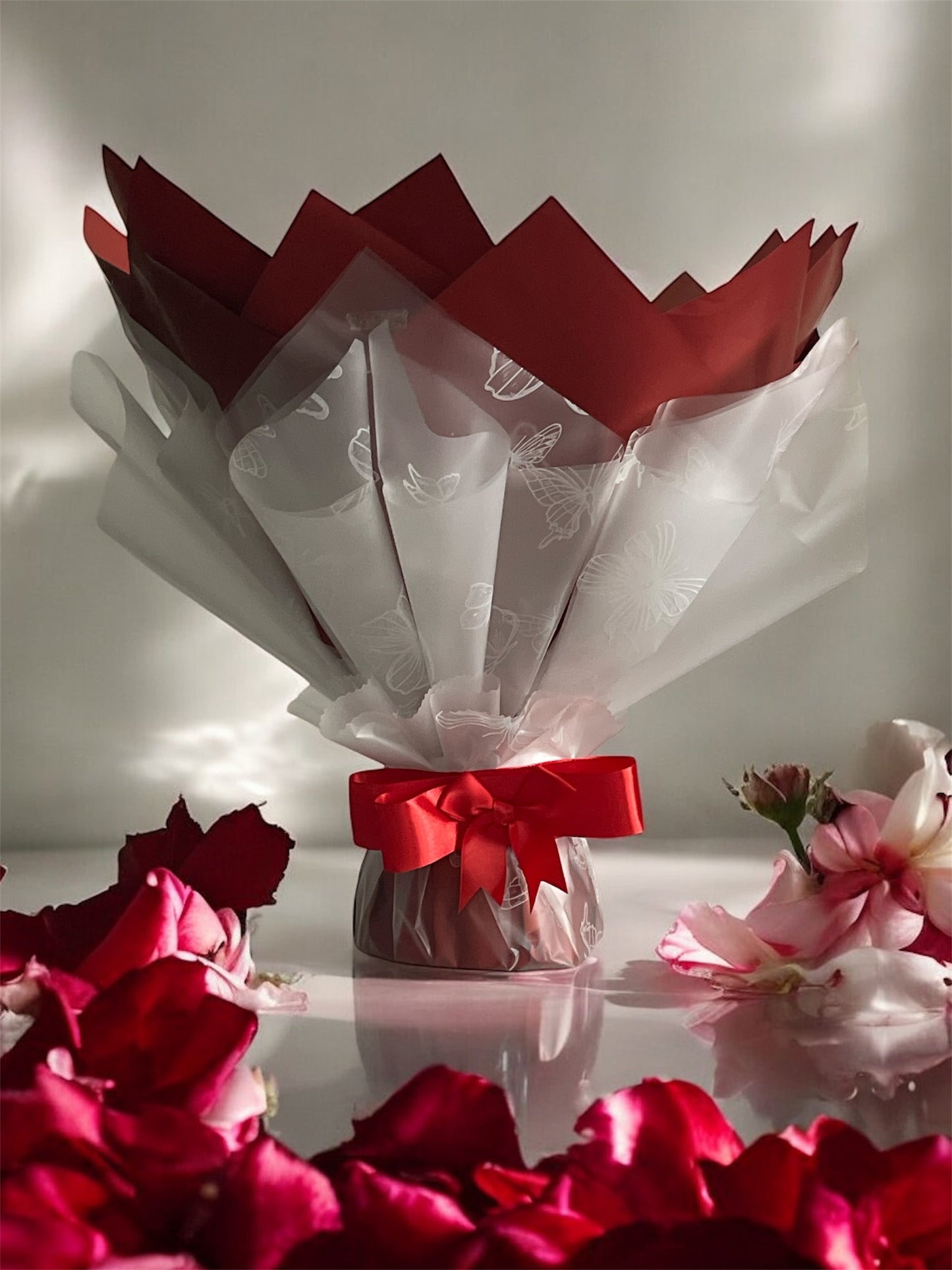 „Herz der Liebe“ – Krönende Romantik mit Seifenrosen & Raffaello