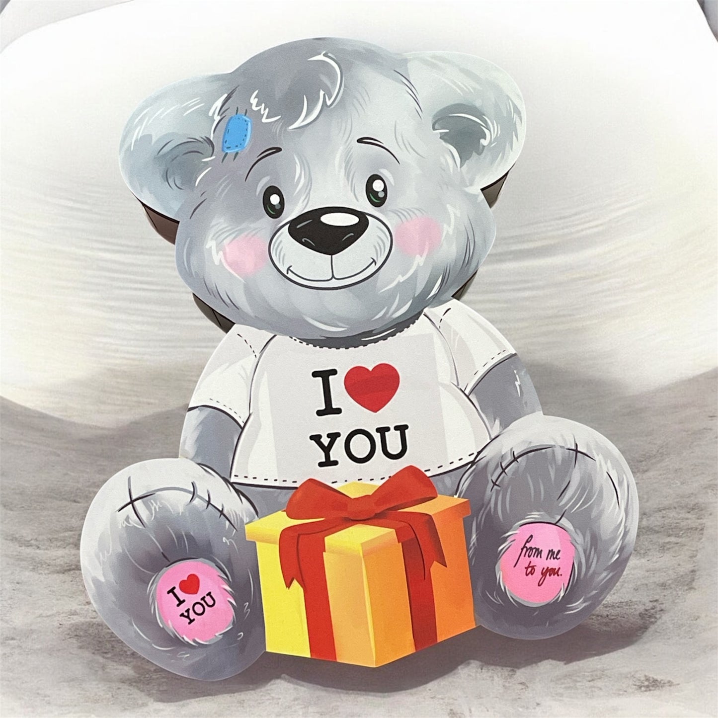 💝 Bärenliebe Deluxe – Kinder® Schokoladen Geschenkbox aus Holz