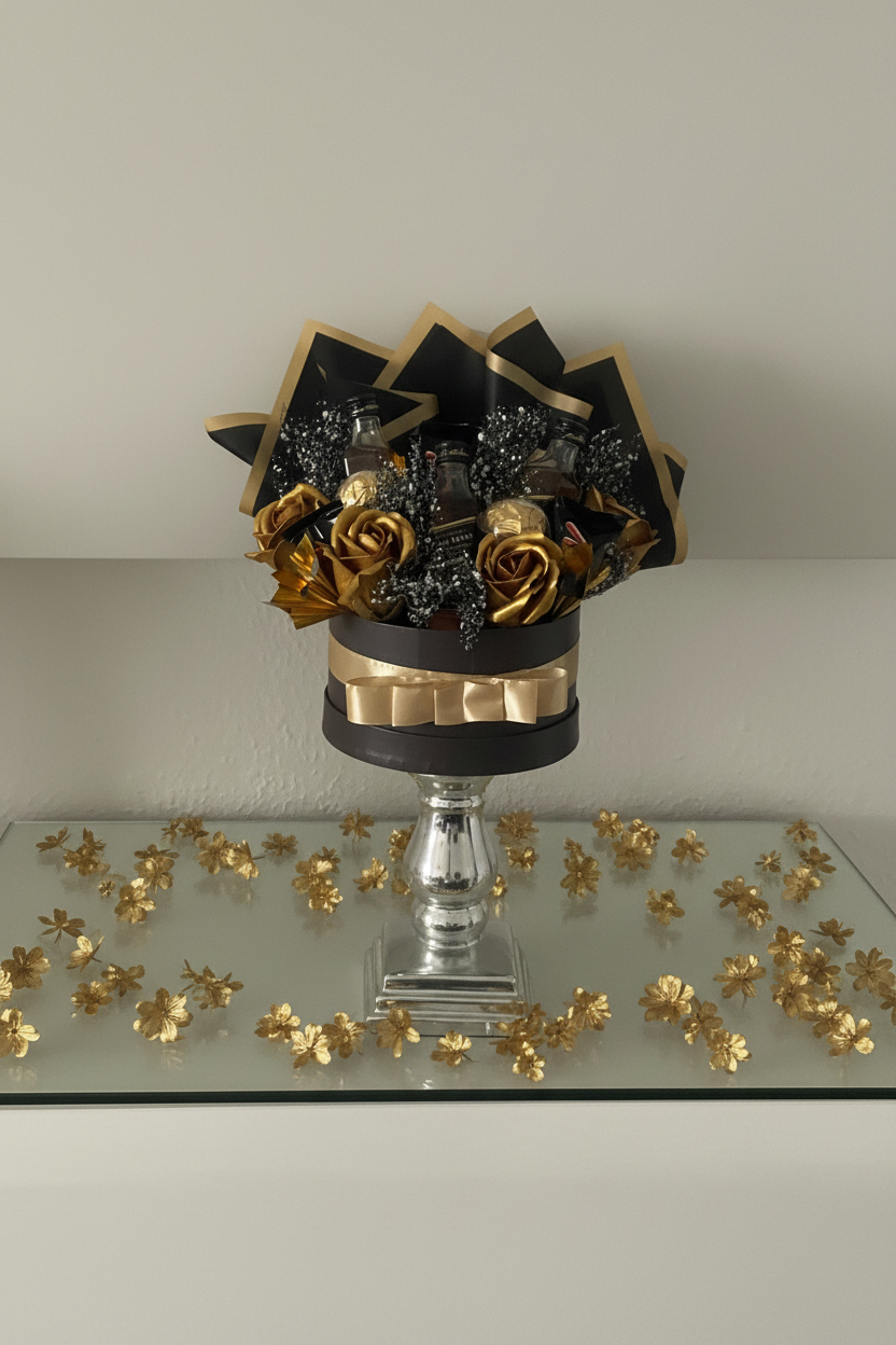 Edle Männerbox „Gold & Whisky“
