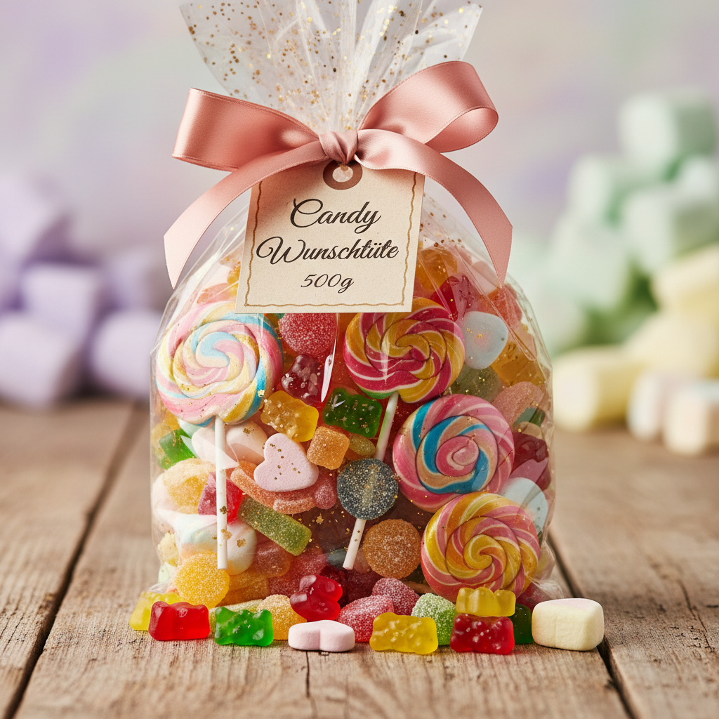 Wunschtüte 500g - Mix Dir Dein Glück!