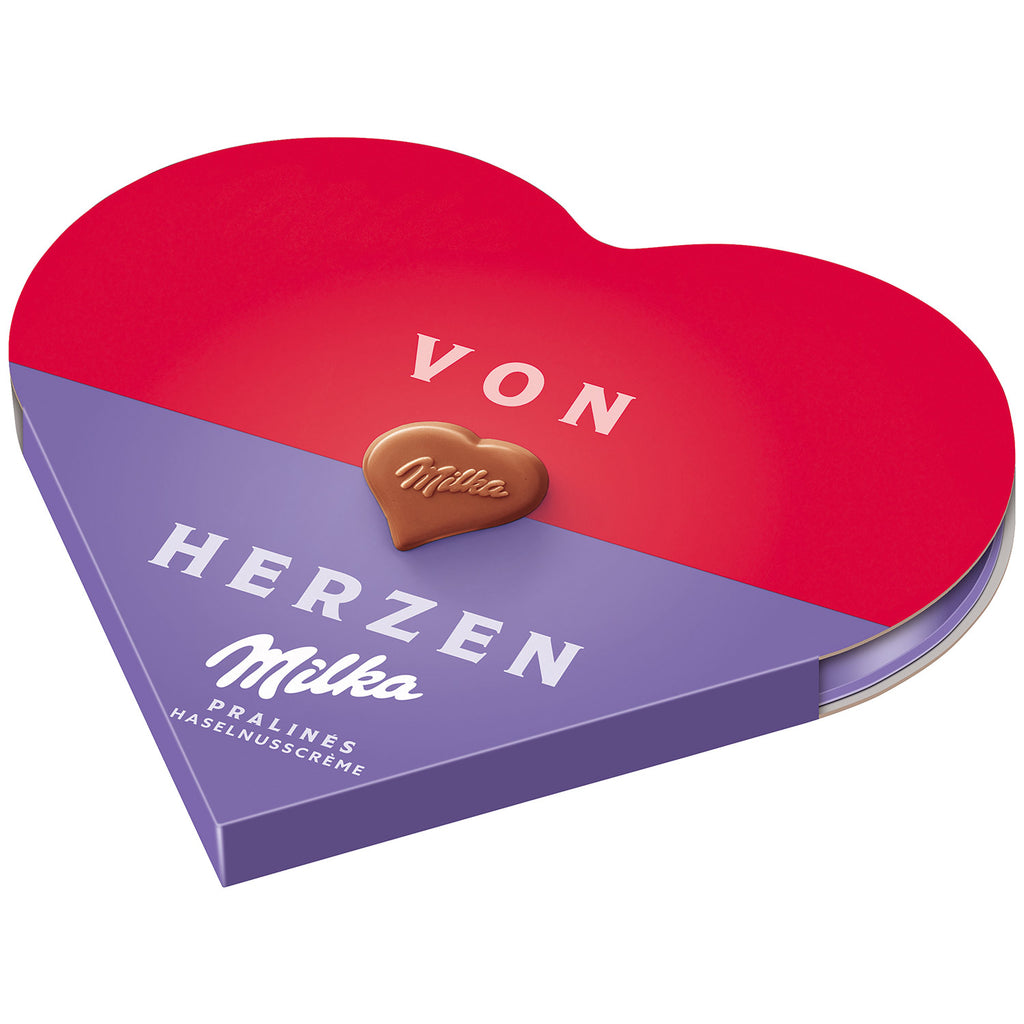 Milka "Von Herzen" in Lila