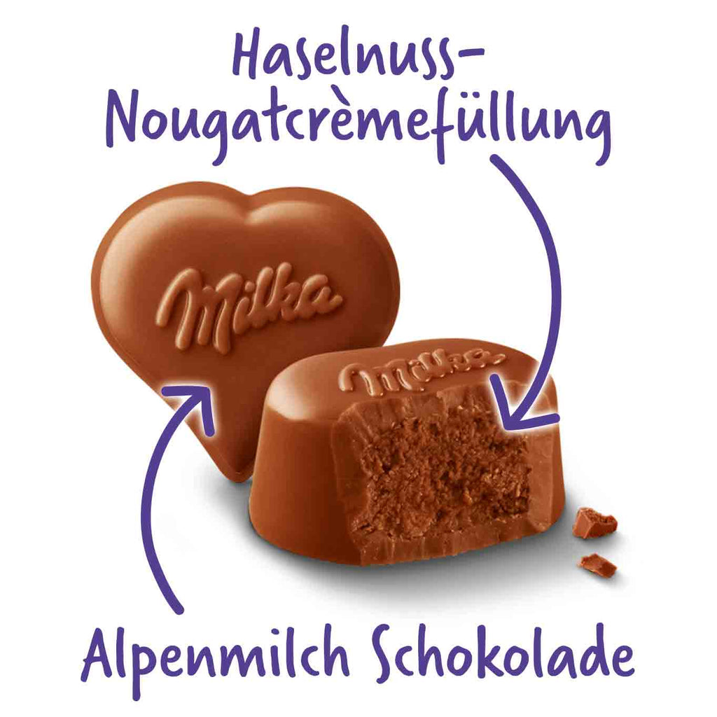 Milka "Von Herzen" in Lila