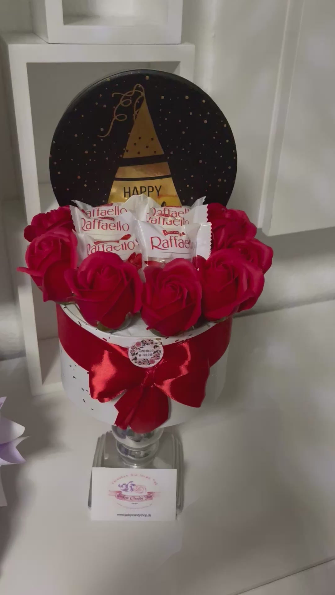 Rosenbox mit Raffaello