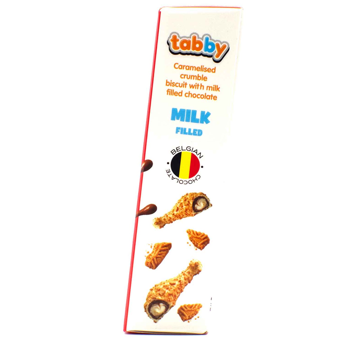 tabby Chicken Wing Crunch Milk Filled Chocolate 50g
